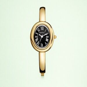 Baignoire Classic Gold Black Women's Watch